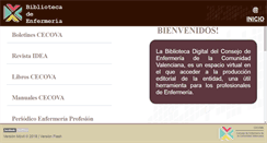 Desktop Screenshot of bibliotecadigitalcecova.com